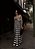 Vestido Listrado com Laço - Imagem 1