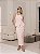 Vestido Tule Rosa Nat Mosca - Imagem 1