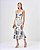 Vestido Jacquard Floral com Cinto - Imagem 4
