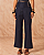 Calça 100% linho cós alto com botões - Imagem 2