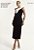 Vestido Midi Ombro P&B - Imagem 2