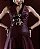 Vestido Vinho Nina Ritz P - Imagem 2