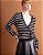 Cardigan Tricot Listrado - Imagem 1