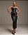 Conjunto em Couro Corset e Saia Midi - Imagem 4