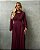Vestido Jersey Drapeado Cintura - Imagem 3