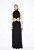 Vestido Leslie Jersey Recorte - Imagem 1