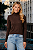 Blusa Tricot Básic Gola Alta - Imagem 2