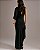 Vestido Jersey Franjas Acetinado - Imagem 8