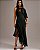 Vestido Jersey Franjas Acetinado - Imagem 5