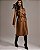 Trench Coat Suede Longo - Imagem 1