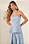 Top Alfaiataria Peplum Interno Renda - Imagem 1