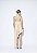 Vestido Florencia Assimétrica Jersey Salmão - Imagem 6
