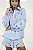 Conjunto Linho Camisa Longa e Short Bordado Azul Claro - Imagem 1