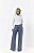 Camisa Tricoline Cropped com Cauda Longa - Imagem 5