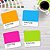 Kit com 4 Porta Copos Acrílico Pantone - Imagem 1