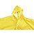 Capa De Chuva Amarela Sintética Forrada Com Capuz - Imagem 4
