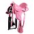 Sela Australiana Rosa Infantil De Arco Luxo 12 Polegadas - Imagem 5