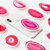 Pop Socket Ágata cor rosa acabamento prata| Phone Grip - Imagem 1