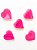 Pop Socket Ágata formato coração cor rosa | Phone Grip - Imagem 2