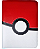 Pasta Álbum Binder com Zíper com 20 folhas pretas 18 bolsos Pokébola - Pokémon - Imagem 2