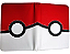 Pasta Álbum Binder com Zíper com 20 folhas pretas 18 bolsos Pokébola - Pokémon - Imagem 4