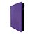 Pasta Binder Premium 9 bolsos com zíper, p/ 540 cards TCG, carregamento lateral dupla face, capa de couro PU (roxo) - Imagem 1