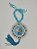 Adorno de Berço Anjo da Guarda - Azul - Imagem 1