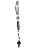 Terço Pulseira 2 Medalhas - Preto - Imagem 3