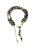 Terço Pulseira Fumê e Dourado - Imagem 1
