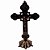 Crucifixo de metal trabalhado - rosé - Imagem 1