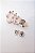 Conjunto Prata Microzircônias Rosé - Imagem 1