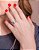Conjunto Prata Microzircônias Rosé - Imagem 6