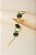 Pulseira Ouro Tons de Verde - Imagem 1