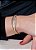 Pulseira Tripla Linha de Zircônias - Imagem 4