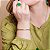 Bracelete Ouro Fino Verde - Imagem 4