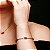 Pulseira Prata Rubi Flor - Imagem 2