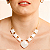 Colar Porcelana Ouro 18k - Imagem 2