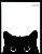 Pôster Pet Decorativo 20x25cm Gato - Mod. 019 - Imagem 1