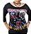 Camiseta Baby Look Manga Longa Iron Maiden - Imagem 1