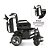 Cadeira Motorizada Dellamed D800 Até 120kg, Dobrável, Em aço carbono - Imagem 4