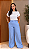 CALÇA DE LINHO PANTALONA AZUL - Imagem 1