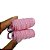 FITA IMPORTADA TRABALHADA ROSA MÉDIO (38MM) - 2 METROS - Imagem 2