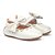 Sapatilha Baby Gambo Branco Gloss Laço - Imagem 1