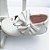 Sapatilha Baby Gambo Branco Gloss Laço - Imagem 3