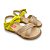 Sandália Infantil Menina Gambo Champagne Pistache - Imagem 1
