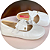 Sapatilha Infantil Menina Gambo Glitter Branca - Imagem 2