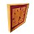 Relógio De Parede quadrado Em Madeira Maciça De Demolição - Imagem 5