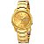 Relógio Seiko 5 Automático Clássico Plaque Ouro Snkk76k1 - Imagem 1