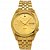 Relógio Seiko 5 Automático Dourado Calendário Duplo Snk366k1 - Imagem 1