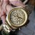 Relógio Masculino Nautica A22619G Cronógrafo Analógico Dourado - Imagem 9